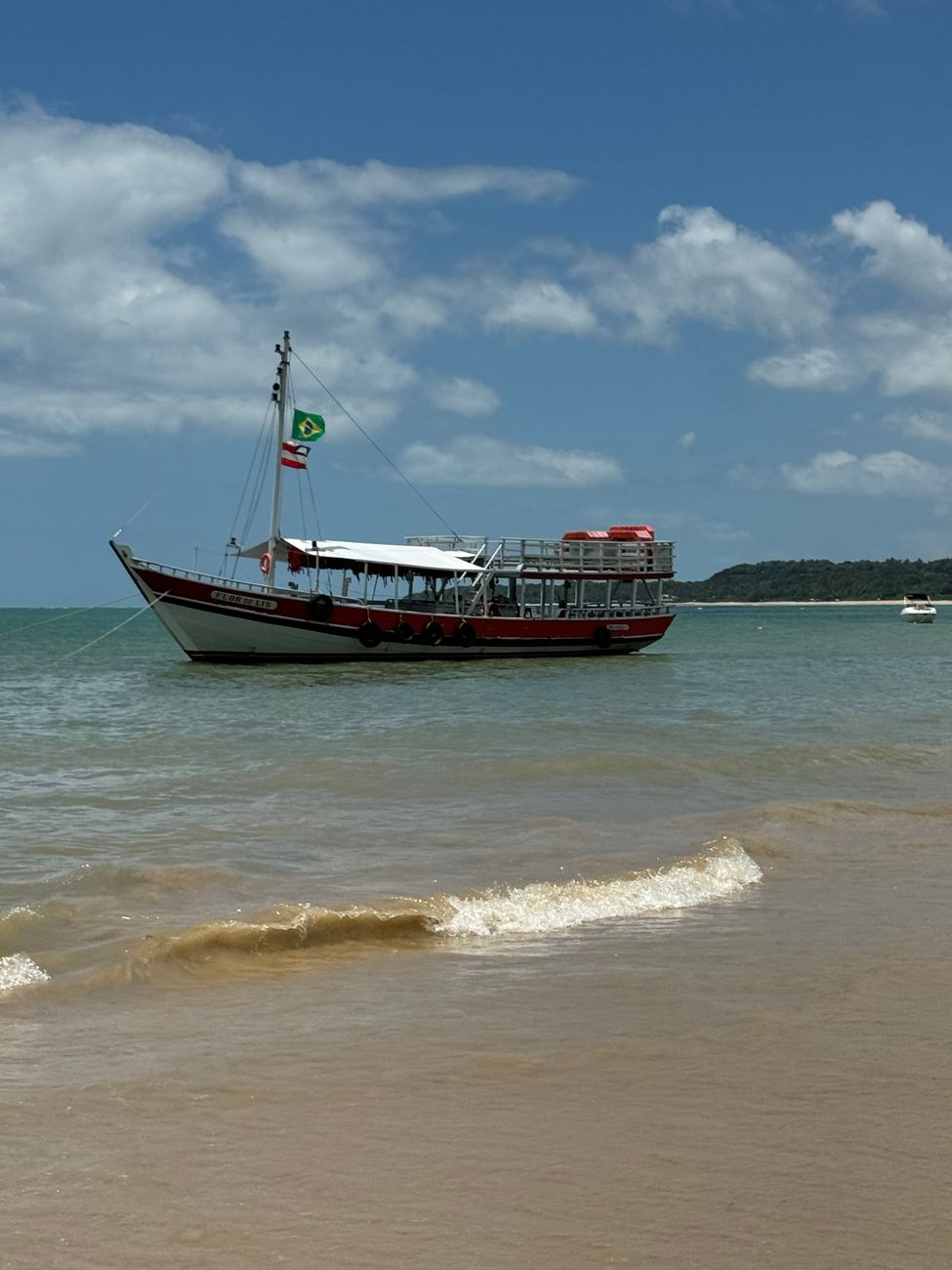 Passeio de barco na Bahia